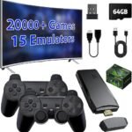 20000+ Games Retro Wireless Console with 4K HDMI