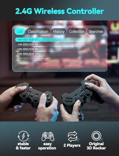 2024 Retro Game Console: 20,000+ Games & 4K HDMI!