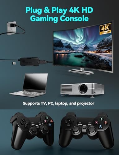 2024 Retro Game Console: 20,000+ Games & 4K HDMI!