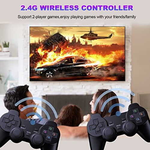 Super Console S2: 12000+ Retro Games & Wireless Controllers