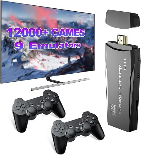 Super Console S2: 12000+ Retro Games & Wireless Controllers